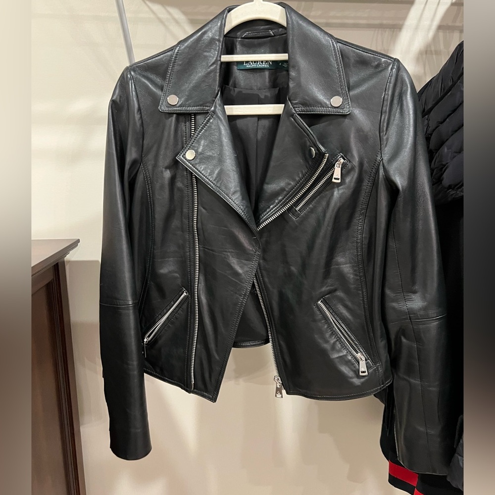 Leather jacket